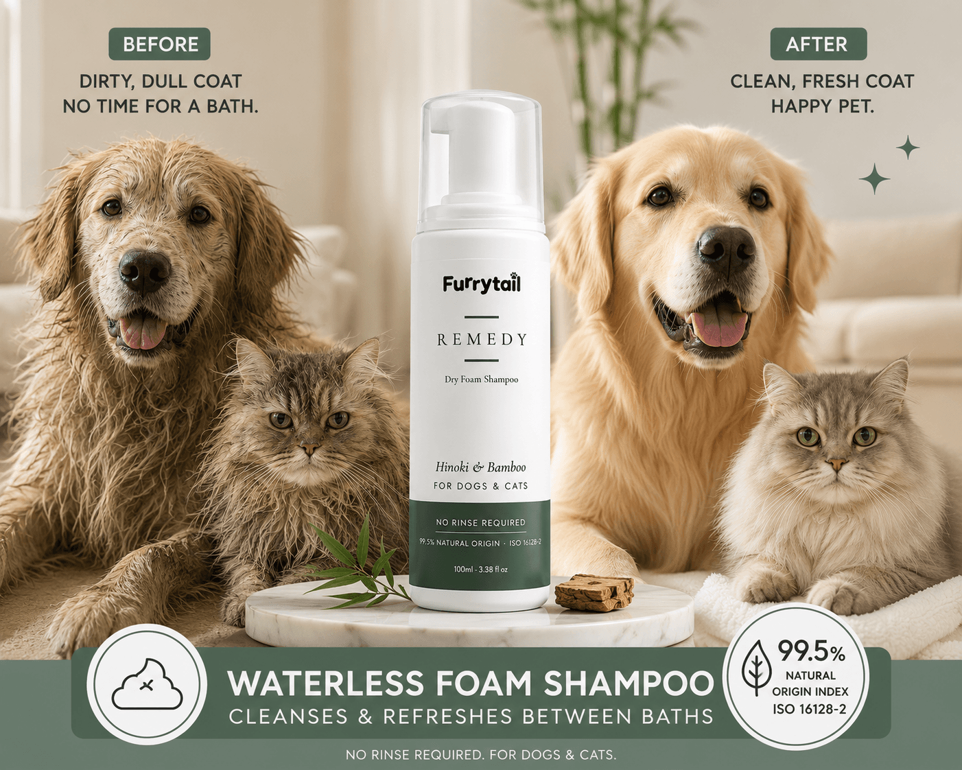 Dry Foam Shampoo by Furrytail – photo 4 of 8
